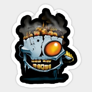 Brain Dead Sticker